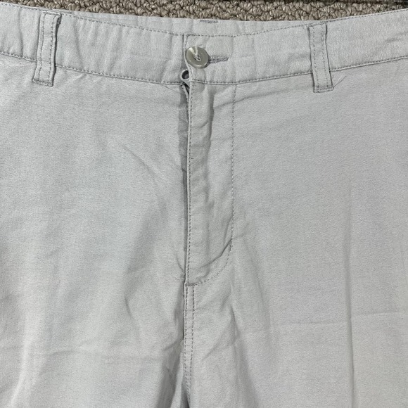 Southern Shirt Shorts Mens‎ Size 36 Gray Chino Khaki Flat Front Casual Preppy - Picture 2 of 10